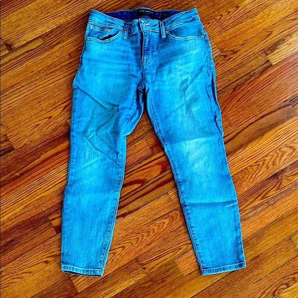 Lucky brand cropped jeans size 6/28 - Picture 1 of 3